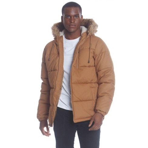 Cotton on puffer jacket mens best sale