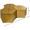 Meridian Furniture,Hexagon Coffee Table - 3 of 4