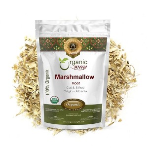 Organic Marshmallow Root Cut & Sifted 4 Oz - 1 of 4