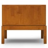 WyndenHall Pearson End Table Teak Brown - 4 of 4