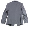 Armani Mens Solid Super Fine Wool Two Button Blazer Jacket, Blue, 42 Short - 2 of 2