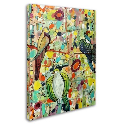 Trademark Fine Art -Sylvie Demers 'Assemblee' Canvas Art
