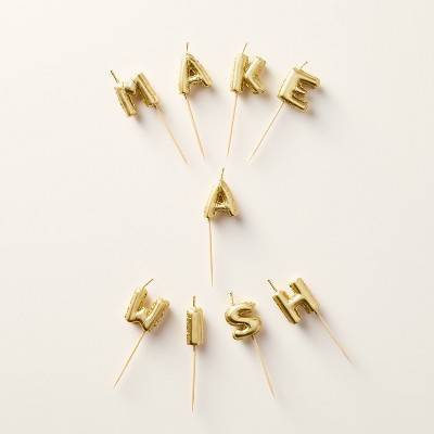 Make a Wish Celebration Candles Gold - kate spade new york x Target