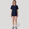 Anna-Kaci Active Women's Relaxed Fit Crew Neck T-Shirt with Short Sleeves and Soft Stretch Fabric for Everyday Comfort - 2 of 4