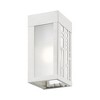 Livex Lighting Malmo 1 - Light Wall Light in  Brushed Nickel - 3 of 4