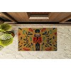 Kate Aurora Christmas Nutcracker Toy Soldier Bristled Coir Outdoor Welcome Mat - 18"x30" - 2 of 3