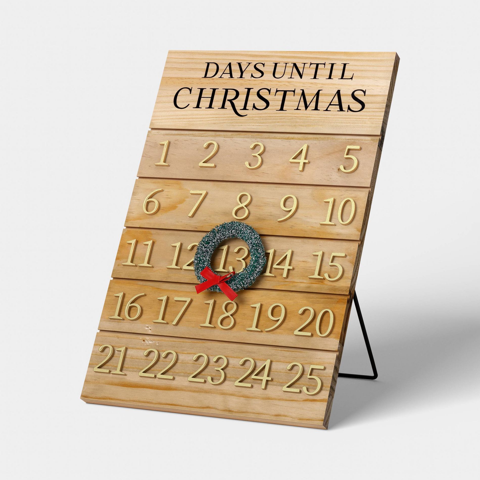 Wooden Christmas Countdown Calendar - Threshold™
