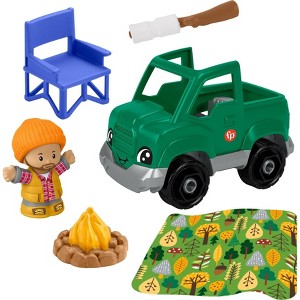 Fisher-Price Little People Toddler Toy Time to Camp 6-Piece Set for Preschool Pretend Play Ages 1+ Years - 1 of 4