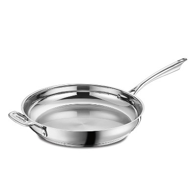 Cuisinart Professional Series 12" Stainless Steel Skillet with Helper Handle-8922-30H