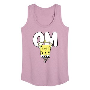 Women's - SpongeBob SquarePants - Yoga Pants Graphic Racerback Tank - 1 of 4