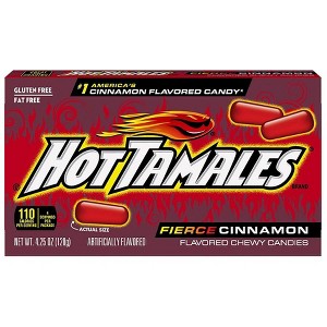 Hot Tamales Chewy Candy Fierce Cinnamon 4.25 OZ - 1 of 1