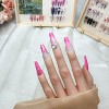 Vynxaria Pink Premium Press-On Nails for Effortless Style Size M - 3 of 4