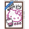 Trends International Hello Kitty: 2016 Graffiti - Street Art Crown Framed Wall Poster Prints - 3 of 4