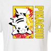 Women's - Pokémon - Tie Dye Pikachu Cropped Graphic T-Shirt - 2 of 4