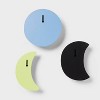 3pc Resin Moon Kids' Wall Decor Set - Pillowfort™ - 4 of 4