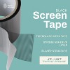HOME INTUITION 4 In. x 15 Feet Gray  Fiberglass Window Screen Repair Tape Patch for Ripped Screen Doors and Windows - 2 of 4
