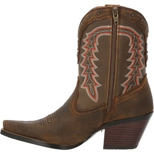 Women's Durango Bootie Western Boot, DRD0430, Roasted Pecan - 1 of 4