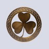Slickblue Celtic Metal Wall Art – 12" Round Hanging Decor in 8 Irish Designs & 4 Finish Options for Home - 2 of 4