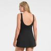 Lands' End Women's Side Tie Mini Swim Dress Swimsuit - 2 of 4