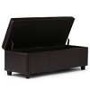 48" Franklin Storage Ottoman Bench - WyndenHall - 2 of 4