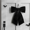 14" Large Bow Halloween Decorative Prop Black - Hyde and EEK! Boutique™ - 2 of 3