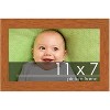 PosterPalooza | Photo Size Modernist Brown Picture Frame - UV Acrylic, Foam Board Backing, Hanging Hardware - 2 of 4