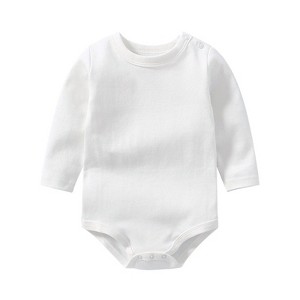 MyKids-USA Baby Multi Color Comfy Cotton Long Sleeve Onesies Bodysuits - 1 of 4