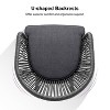 PURPLE LEAF Outdoor Dining Set Patio Aluminium Table and Rope Weave Chairs Included Cushions for Backyard Decor Kitchen - 4 of 4