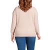 Lands' End Women's Long Sleeve Waffle Shawl Collar Henley - 2 of 4