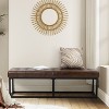 Gema 60" Wide Bedroom Bench For bedroom and living room | ARTFUL LIVING DESIGN - 3 of 4