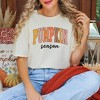 Simply Sage Market Women's Pumpkin Season Grunge Short Sleeve Garment Dyed Tee - 2 of 4
