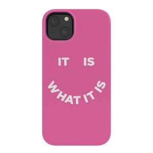 Julia Walck It Is What It Is Pink Tough Tough iPhone 15 Case - Society6 - 1 of 1