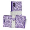 Reiko iPhone X/iPhone XS Diamond Rhinestone Wallet Case in Purple - 2 of 4