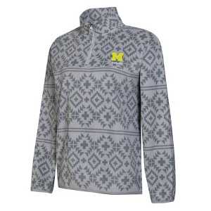 NCAA Michigan Wolverines Women's Quarter Zipped Fleece Sweatshirt - 1 of 3