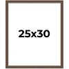 PosterPalooza | Elegant Brown Picture Frame - UV Acrylic, Foam Board Backing, Hanging Hardware - 2 of 4