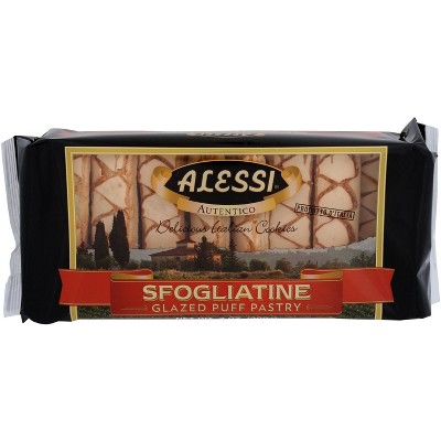Alessi Sfogliatine Glazed Puff Pastry Cookies - 12 Pack