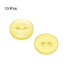 Unique Bargains Round Resin 2-Hole Fish Eye Craft Replacement Sewing Button 10 Pcs - 3 of 4