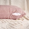 REGALWOVEN Velvet Soft Decorative Square Patchwork Throw Pillow Covers  2 Pcs - 3 of 4
