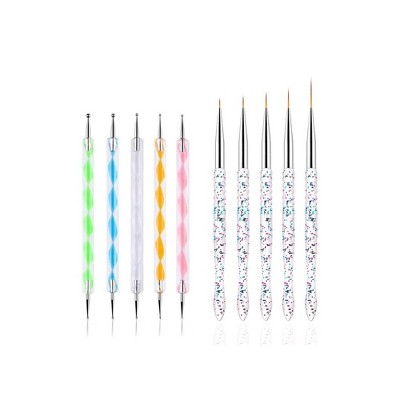 LOVELAY CREATIONS 10 Pieces Nail Dotting Tools