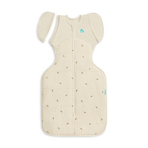 Love To Dream Baby Swaddle Up Transition Bag - Warm Cotton 2.5 TOG Sleeveless Wrap - Bees - 1 of 4