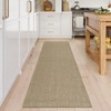 Lahome Boho Area Rug Machine Wasbable Rugs for Kitchen Non Skid Low Pile Braided Cotton Farmhouse Entryway Rugs Indoor Throw Rug Door Mats - 4 of 4