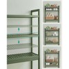 SONGMICS 3-Tier Over The Toilet Storage Bamboo Over Toilet Bathroom Organizer - 3 of 4