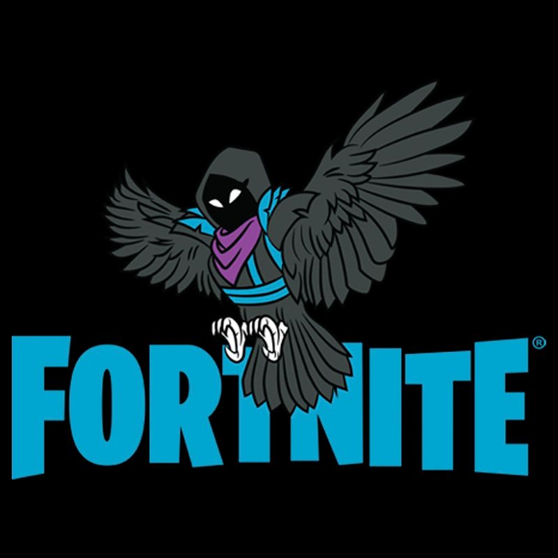 Men's Fortnite Raven Logo T-Shirt, 2 of 6
