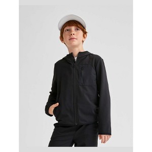 The Children's Place Boys Active Long Sleeve Cozy Tech Zip Up Sweatshirt - 1 of 4