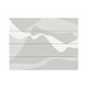 Trademark Fine Art Pictufy Studio II Mountain Waves Warm Gray Wood Slat Art - 3 of 4