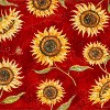 Olivia’s Home Provencial Sunflowers Doormat – 22"x32" Indoor Rectangle Polyester Mat with Rustic Yellow Floral Design - 2 of 3