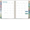 HARDCOVER 2026 Planner, 8.5"x11": 14 Months (Nov 2025-Dec 2026), Daily/Weekly/Monthly,  Bookmark, Pocket Folder w Sticky Notes (Watercolor Tree) - 4 of 4