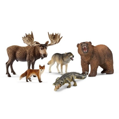 Schleich North American Wildlife Bundle (series 1) : Target