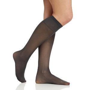 Berkshire 3 Pair Pack Sheer Support Knee High with Sandalfoot Toe - 6526 - 1 of 1