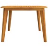 vidaXL Patio Table 43.3 in.x43.3 in.x29.5 in. Solid Wood Acacia - 4 of 4